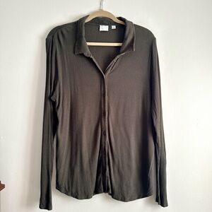 Postmark Anthro • Westwood‎ Ribbed Button-Down Shirt